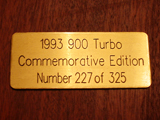 93 CE plaque