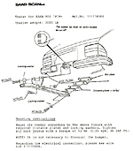 Saab hitch