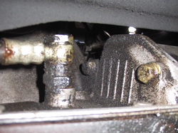 return hose, dirty