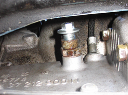 Plug inserted